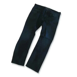 🔥 Express Jeans, Rocco Slim Fit w/Skinny Leg, Size 36x32, Dark Blue, EUC